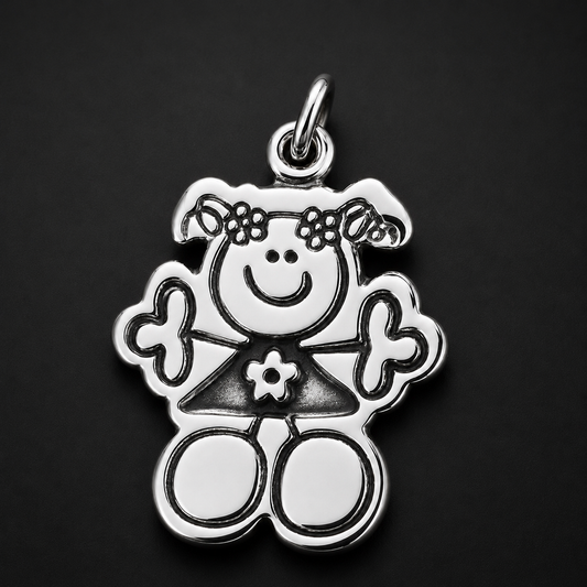 925 Silver Girl Pendant