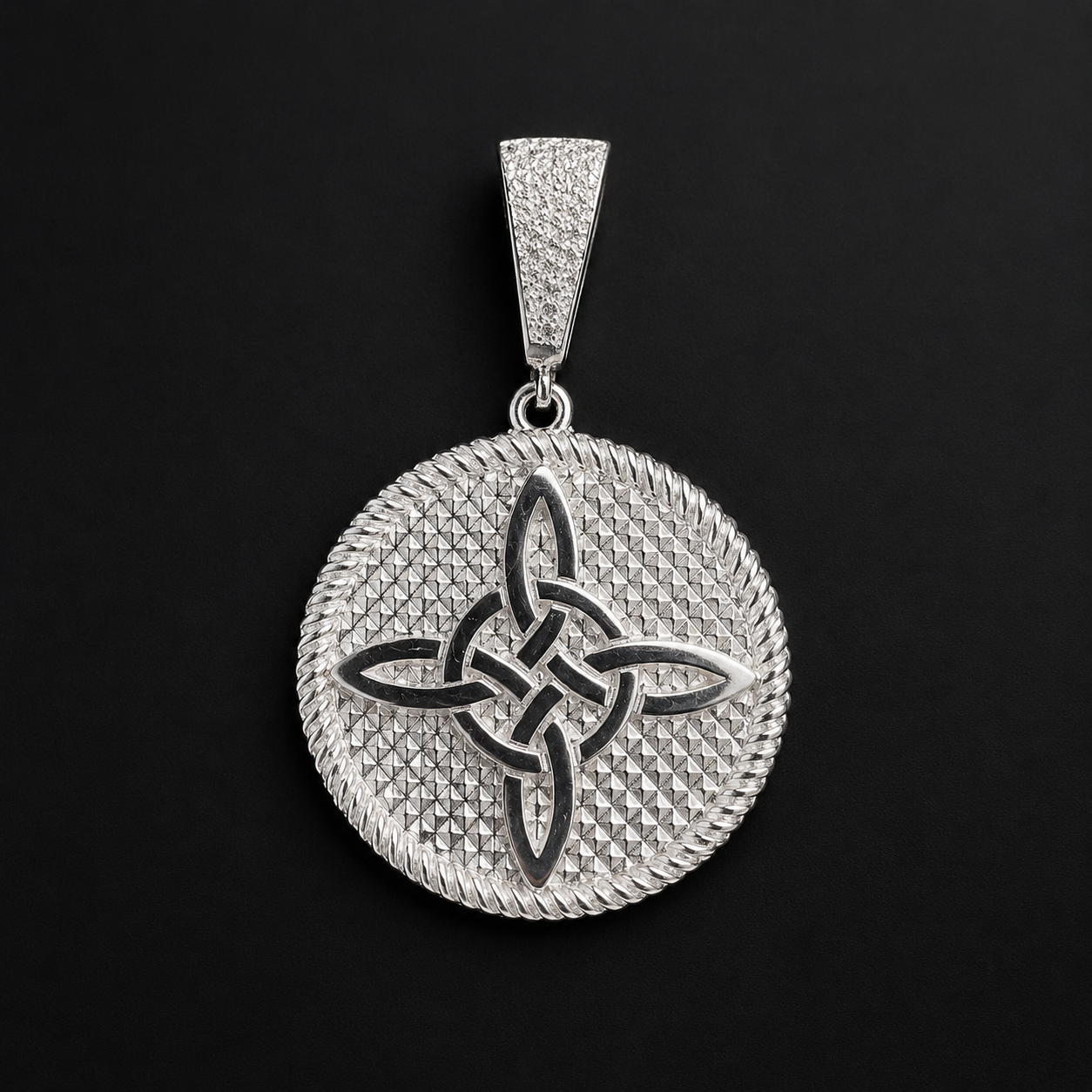 Dije Nudo de Bruja Plata 925