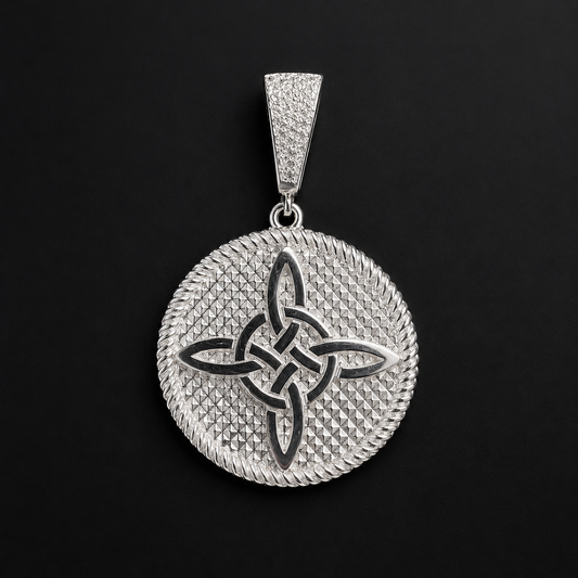 Witch's Knot Pendant 925 Sterling Silver