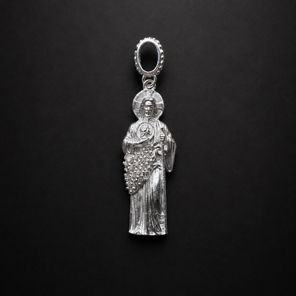 Dije San Judas CZ Plata 925