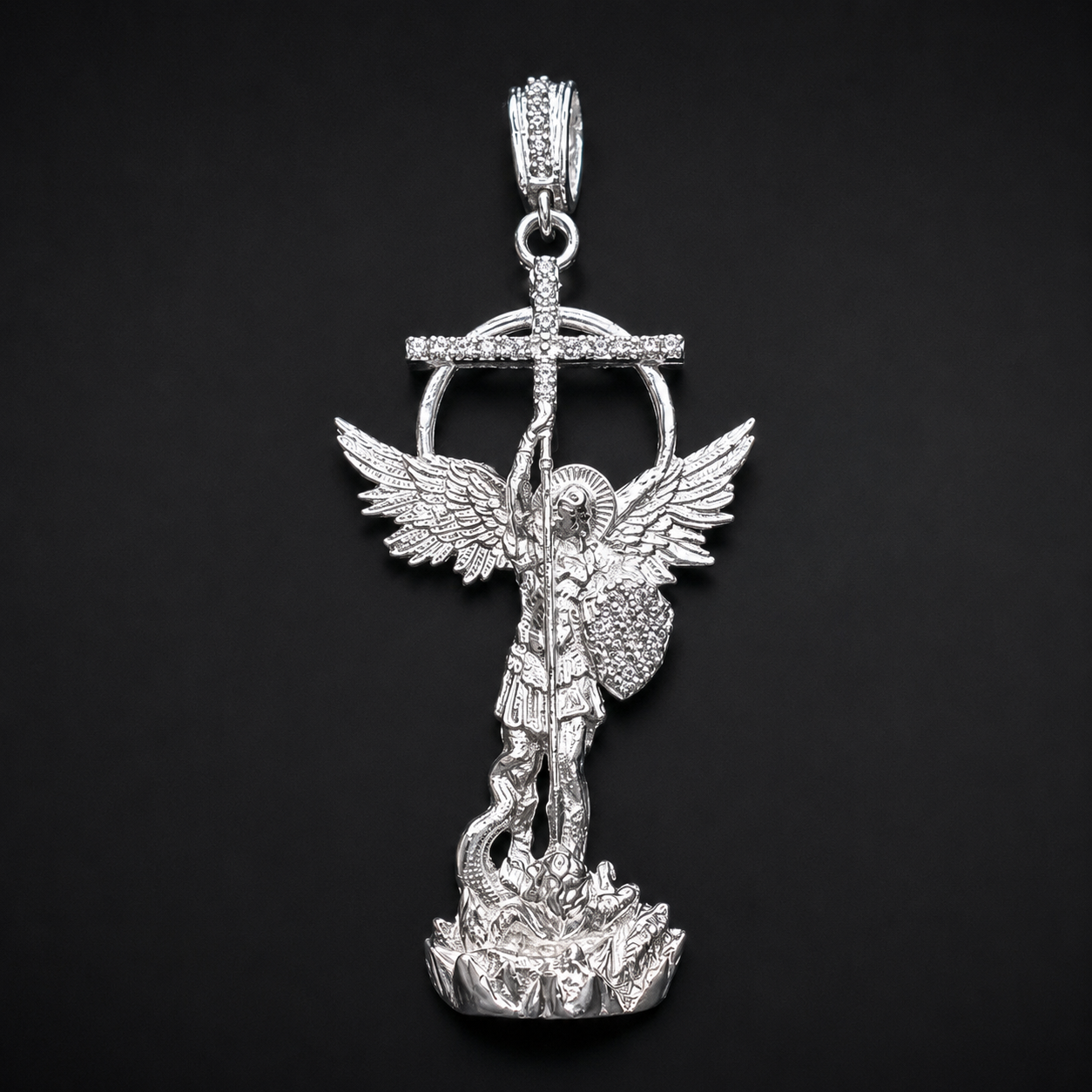 Dije San Miguel Arcángel Plata 925