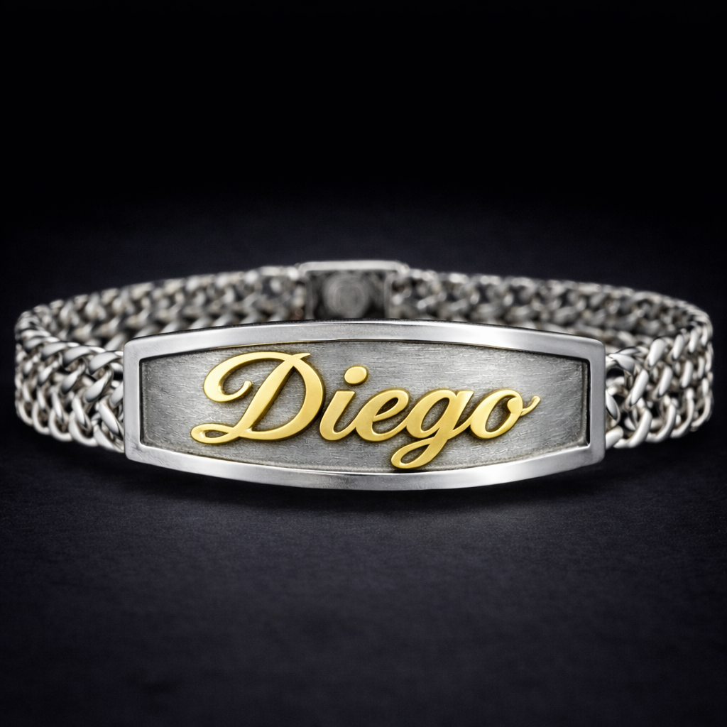 Esclava 2 Hilos Liso Petatillo Plata 925 Plata 925 mexicana - MEXA Jewelry