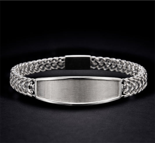 Esclava 2 Hilos Liso Petatillo Plata 925 Plata 925 mexicana - MEXA Jewelry
