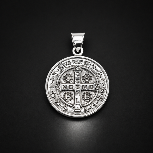 St. Benedict Medal Sterling Silver