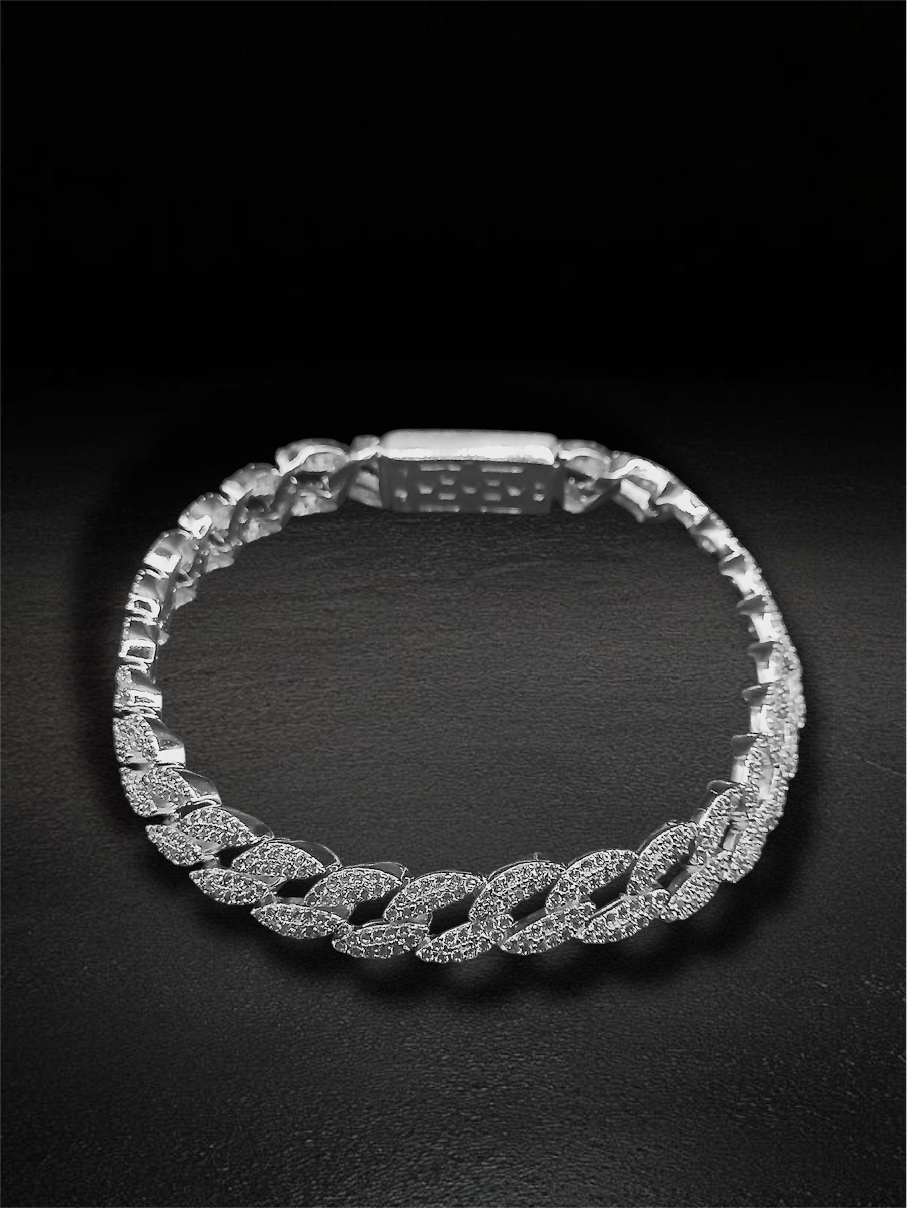 Pulso Espiga Zirconia Cúbica Plata 925 Plata 925 mexicana - MEXA Jewelry